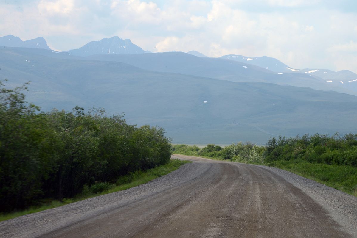 18B Mount Auston And Blackstone Mountain Poke Up Above The Ridge In Tombstone Park Yukon